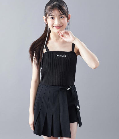 サマーニット 刺繍 キャミソール 913-7461