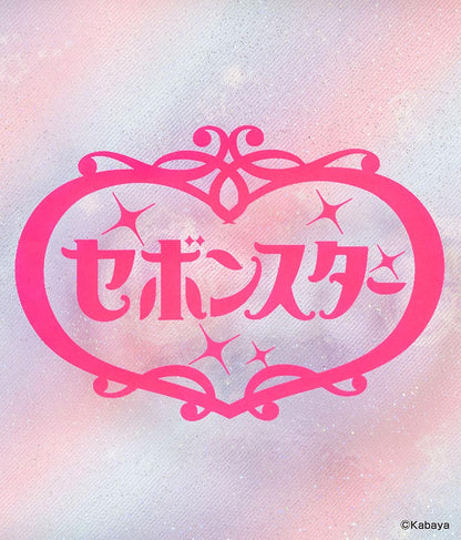 【セボンスターコラボ】チャーム付ラメクリアポーチ 429-3266