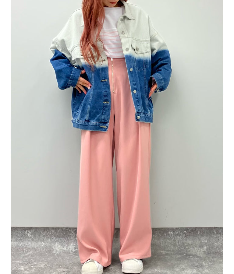 ZIP スラックス パンツ 152-5513