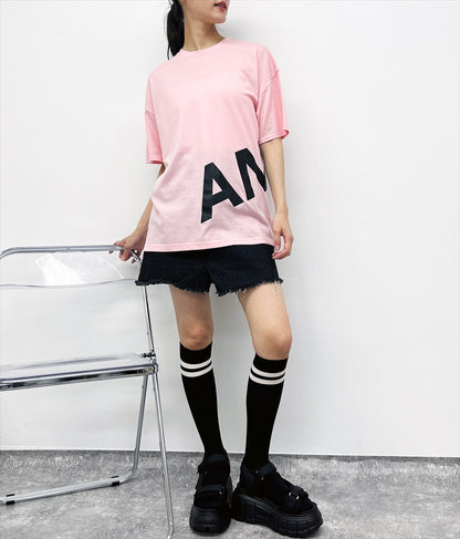 ANAP ロゴ 前後 プリント ビッグ Tシャツ 【親子お揃い】 793-9122