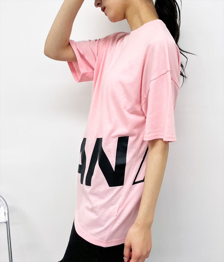 ANAP ロゴ 前後 プリント ビッグ Tシャツ 【親子お揃い】 793-9122