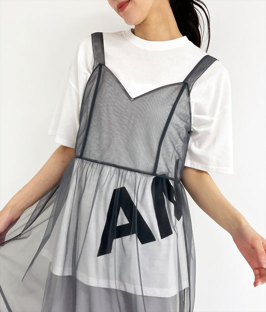 ANAP ロゴ 前後 プリント ビッグ Tシャツ 【親子お揃い】 793-9122