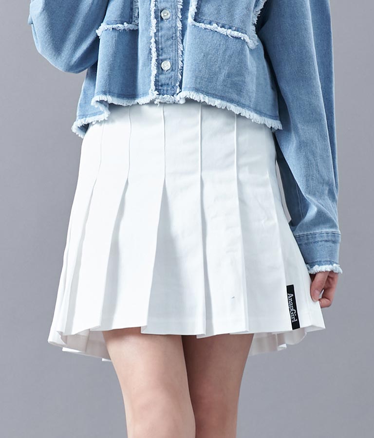 プリーツ スカート インパンツ付 911-7423