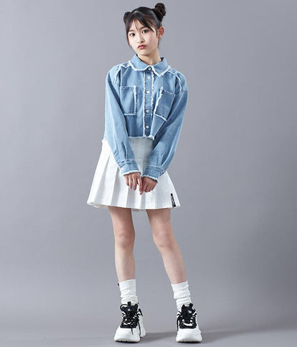 プリーツ スカート インパンツ付 911-7423