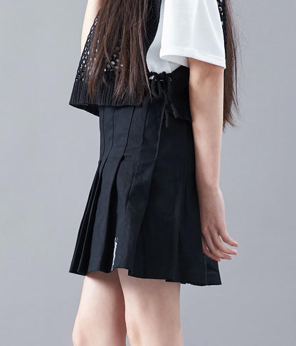 プリーツ スカート インパンツ付 911-7423