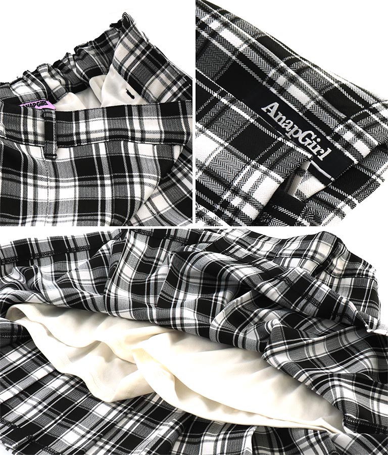 プリーツ スカート インパンツ付 911-7423