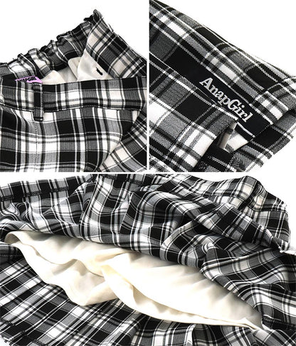 プリーツ スカート インパンツ付 911-7423