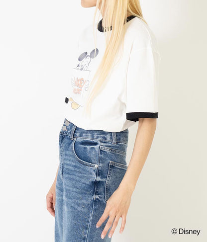 【ミッキーマウス】 ANAP リンガー Tシャツ 793-9166