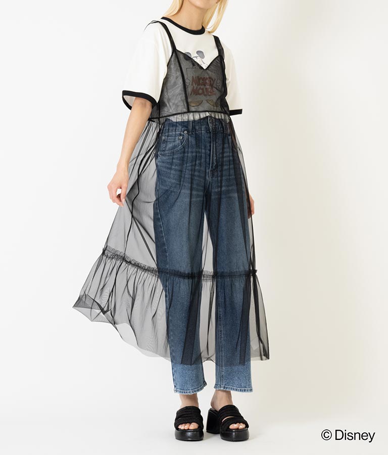 【ミッキーマウス】 ANAP リンガー Tシャツ 793-9166