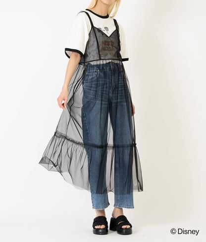 【ミッキーマウス】 ANAP リンガー Tシャツ 793-9166