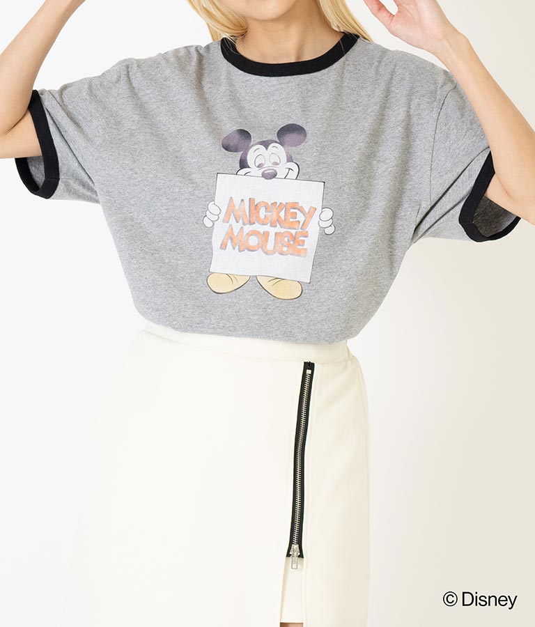 【ミッキーマウス】 ANAP リンガー Tシャツ 793-9166