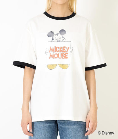 【ミッキーマウス】 ANAP リンガー Tシャツ 793-9166