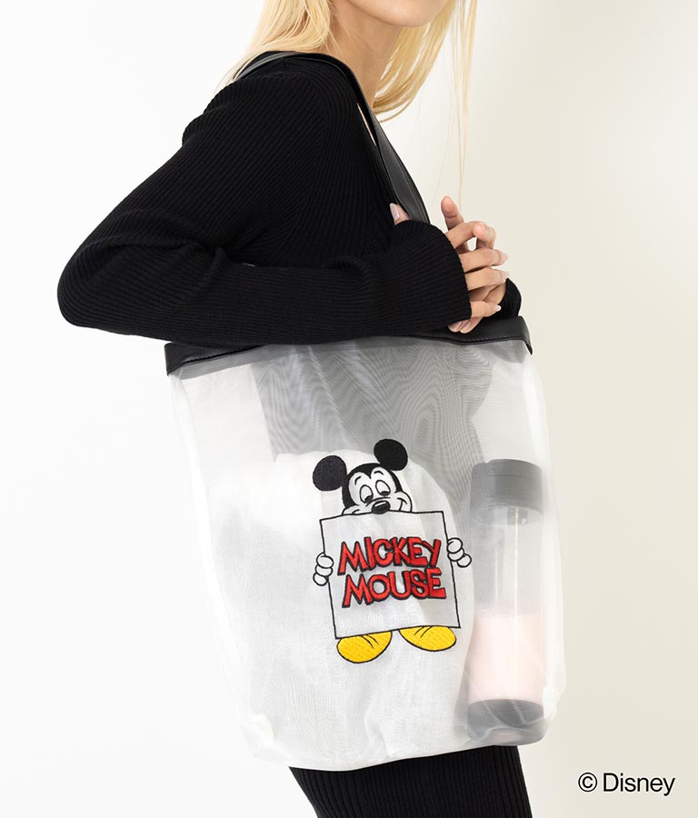 【ミッキーマウス】 ANAP メッシュ トート バッグ