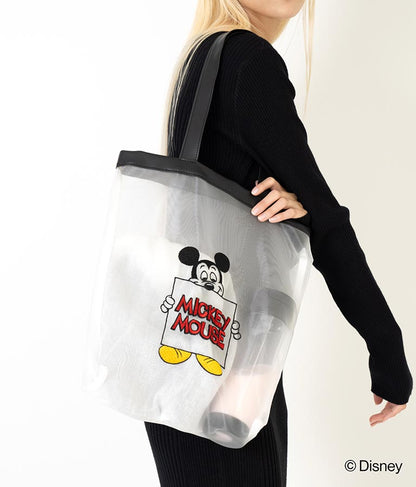 【ミッキーマウス】 ANAP メッシュ トート バッグ 799-9167