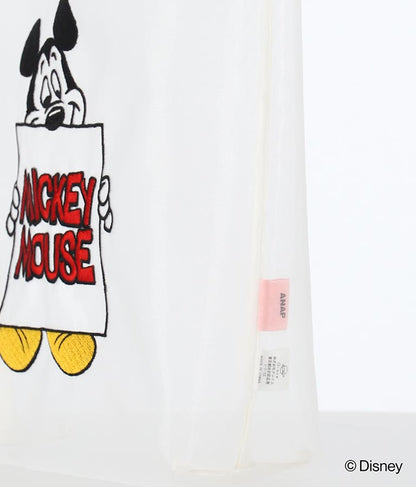 【ミッキーマウス】 ANAP メッシュ トート バッグ 799-9167