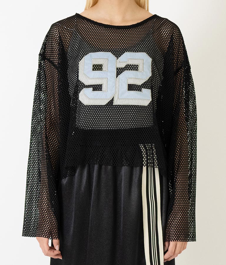 メッシュ ナンバリング トップス 793-9164