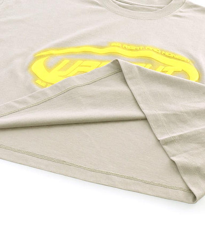 スプレー プリント クロップド Tシャツ 793-9172