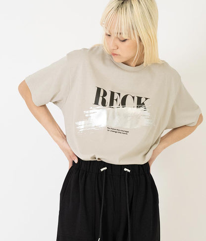 箔ペイント プリント Tシャツ 793-9171