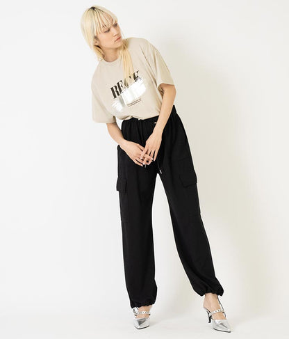 箔ペイント プリント Tシャツ 793-9171