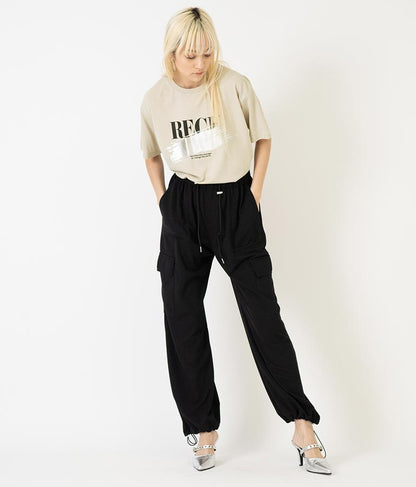 箔ペイント プリント Tシャツ 793-9171