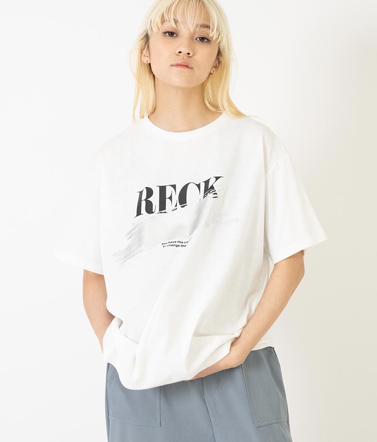 箔ペイント プリント Tシャツ 793-9171