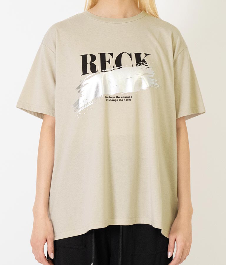 箔ペイント プリント Tシャツ 793-9171
