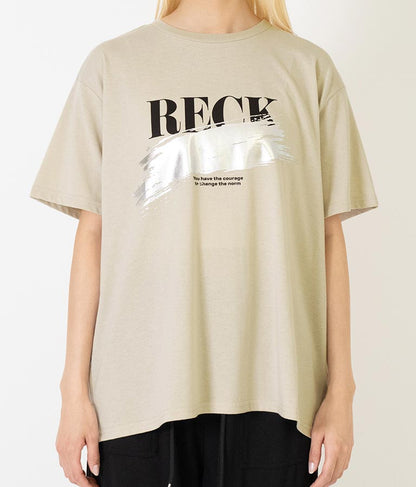 箔ペイント プリント Tシャツ 793-9171