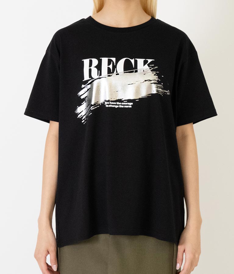 箔ペイント プリント Tシャツ 793-9171
