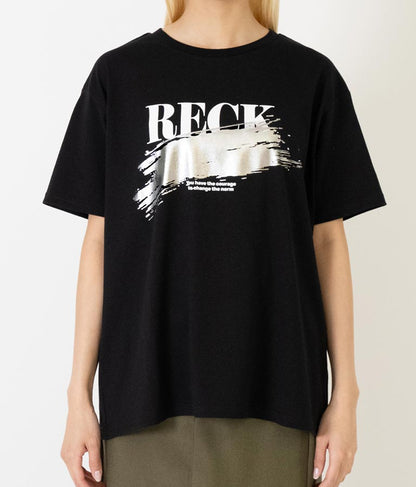 箔ペイント プリント Tシャツ 793-9171