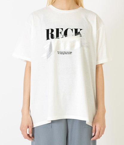 箔ペイント プリント Tシャツ 793-9171