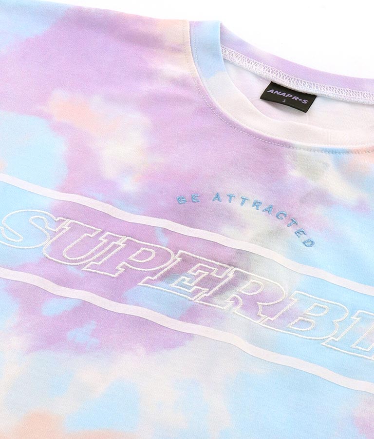 ANAPR+S【リラスポ】ショート丈 袖メッシュ Tシャツ(吸水速乾加工) 913-7441