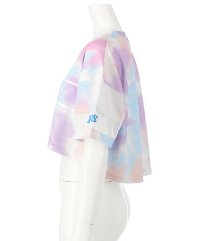 ANAPR+S【リラスポ】ショート丈 袖メッシュ Tシャツ(吸水速乾加工) 913-7441