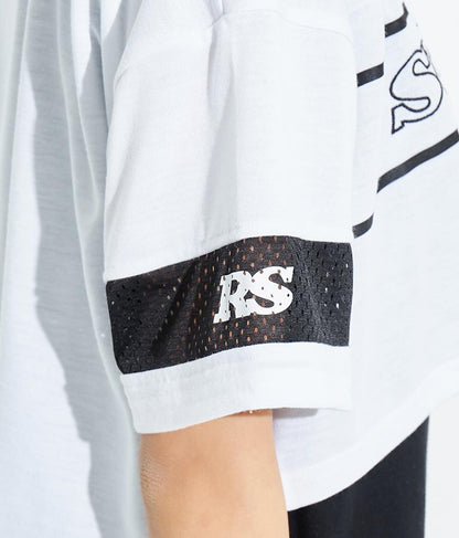 ANAPR+S【リラスポ】ショート丈 袖メッシュ Tシャツ(吸水速乾加工) 913-7441