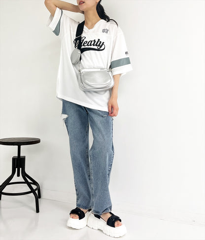 ユニフォーム オーバーサイズ Tシャツ 793-9163