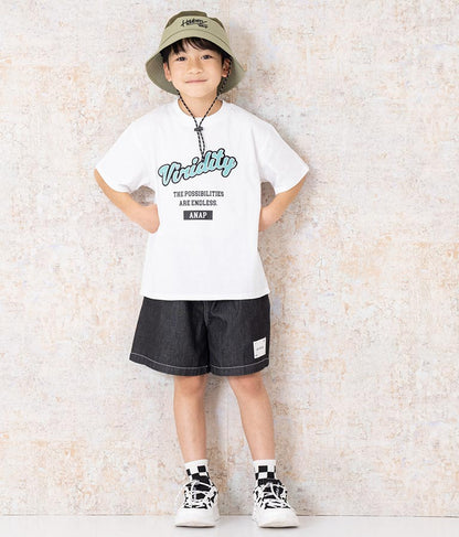 刺繍 ワッペン ビッグ Tシャツ 423-3255