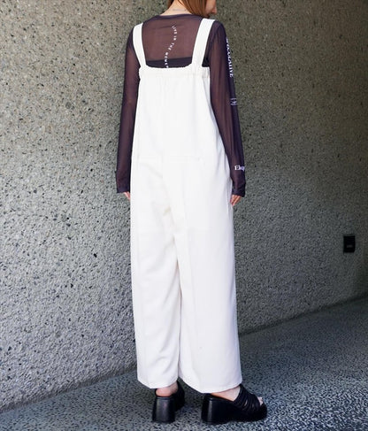 ベルト デザイン ワイド サロペット 797-9147