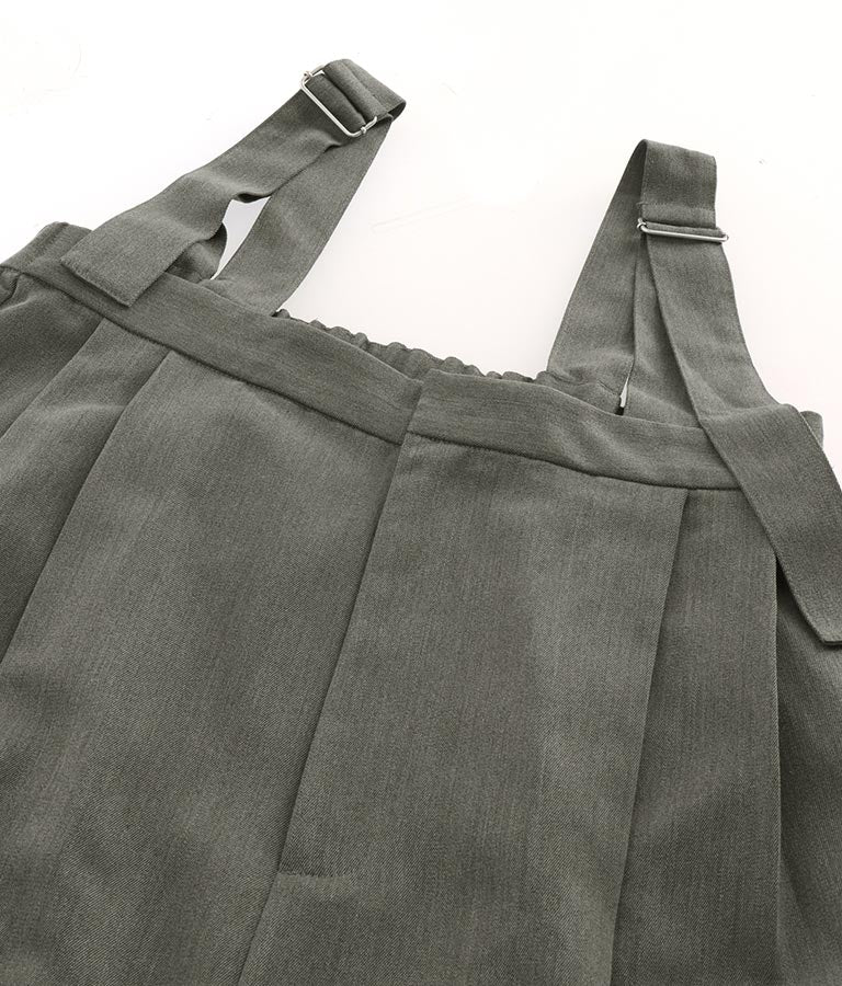 ベルト デザイン ワイド サロペット 797-9147