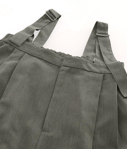 ベルト デザイン ワイド サロペット 797-9147