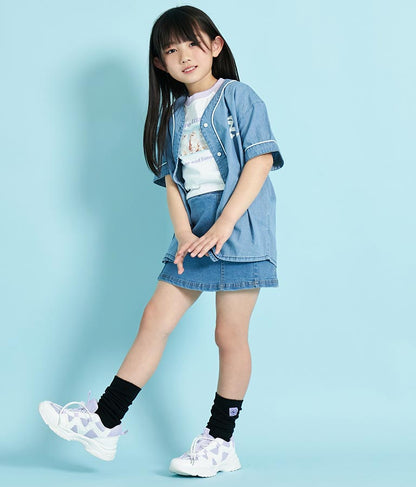 ベースボール 風 半袖 シャツ 424-3249