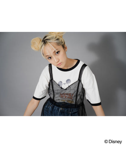 【ミッキーマウス】 ANAP リンガー Tシャツ 793-9166