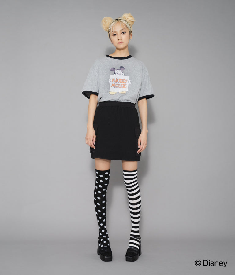 【ミッキーマウス】 ANAP リンガー Tシャツ 793-9166