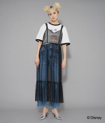 【ミッキーマウス】 ANAP リンガー Tシャツ 793-9166