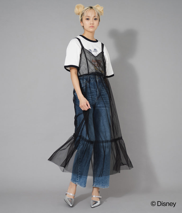 【ミッキーマウス】 ANAP リンガー Tシャツ 793-9166