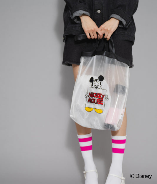 【ミッキーマウス】 ANAP メッシュ トート バッグ 799-9167