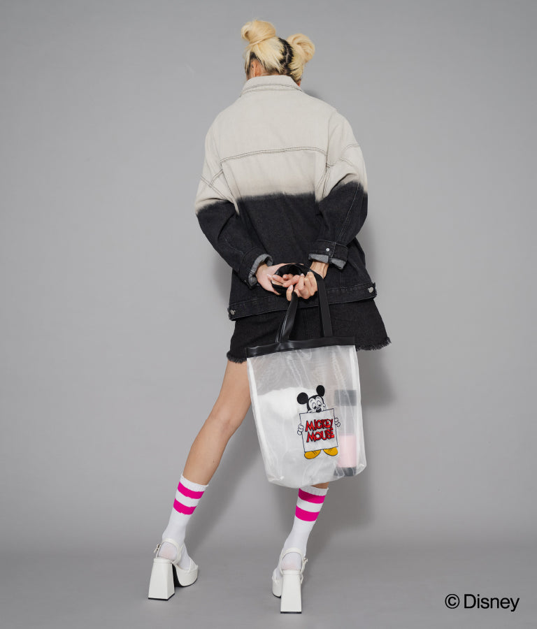 【ミッキーマウス】 ANAP メッシュ トート バッグ 799-9167