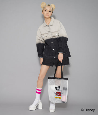 【ミッキーマウス】 ANAP メッシュ トート バッグ 799-9167