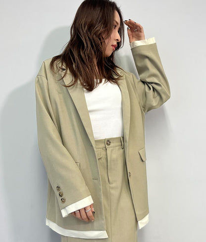 カットオフ テーラード ジャケット【別売りSETUP】 154-5570