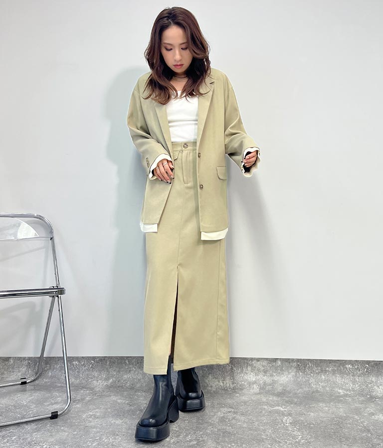 カットオフ テーラード ジャケット【別売りSETUP】 154-5570