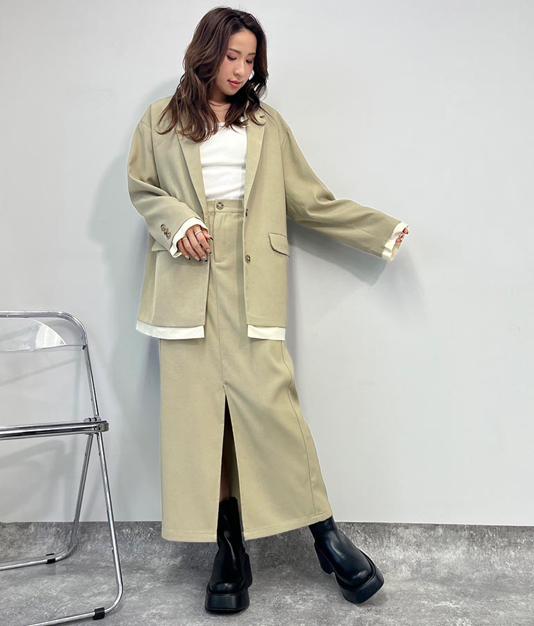 カットオフ テーラード ジャケット【別売りSETUP】 154-5570