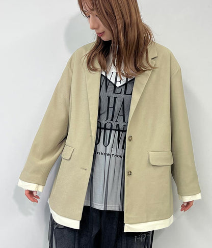 カットオフ テーラード ジャケット【別売りSETUP】 154-5570